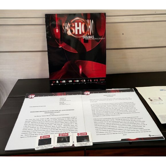 Showtime Movie Press Kit Seventeen Again Tia Mowry Tamera Mowry Robert Hooks